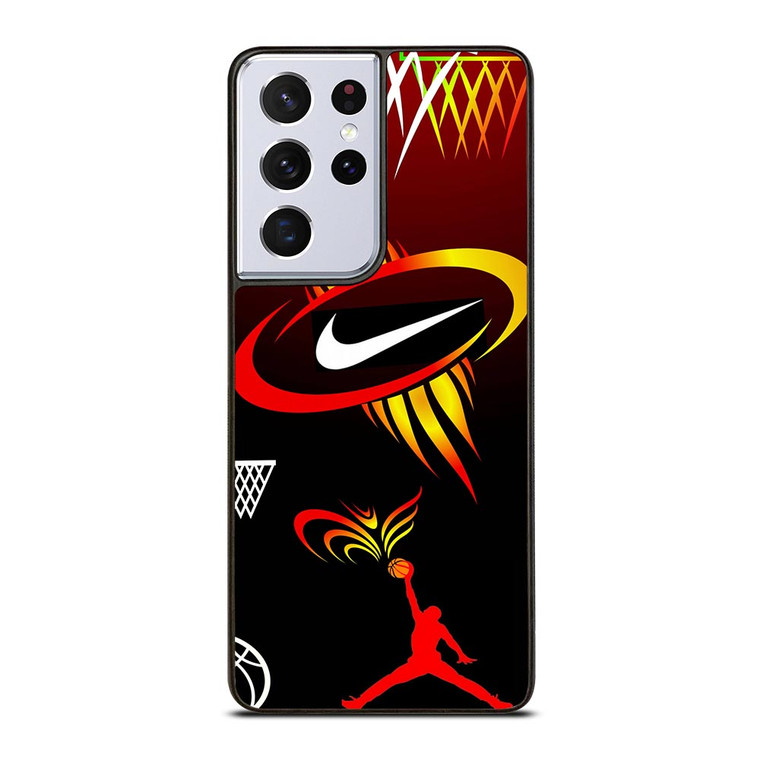 NIKE AIR JORDAN BASKETBALL ART Samsung Galaxy S21 Ultra Case
