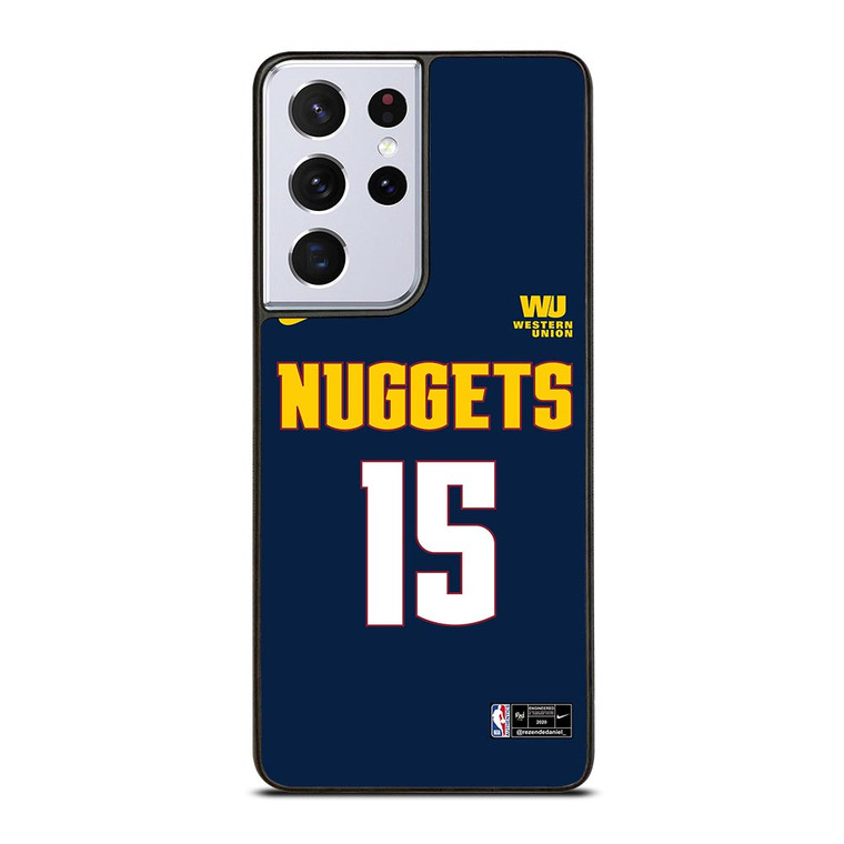 NIKOLA JOKIC DENVER NUGGETS NIKE Samsung Galaxy S21 Ultra Case NIKOLA JOKIC DENVER NUGGETS NIKE Samsung Galaxy S21 Ultra Case