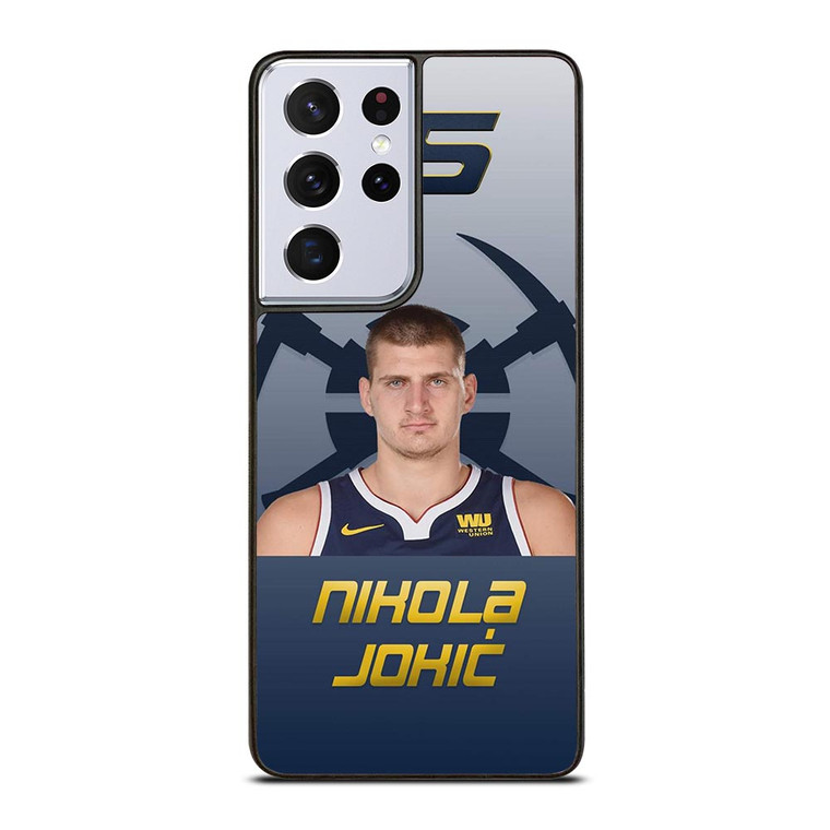 NIKOLA JOKIC DENVER NUGGETS SYMBOL Samsung Galaxy S21 Ultra Case