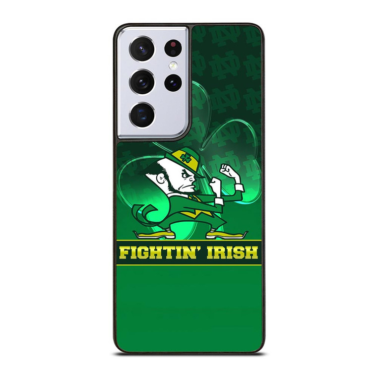 NOTRE DAME IRISH GREEN WALL Samsung Galaxy S21 Ultra Case