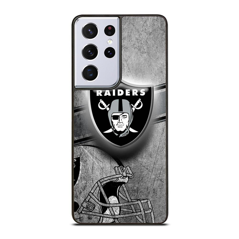 OAKLAND RAIDERS NFL LOGO Samsung Galaxy S21 Ultra Case