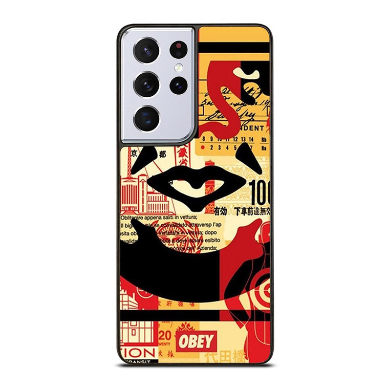 OBEY COLLAGE Samsung Galaxy S21 Ultra Case