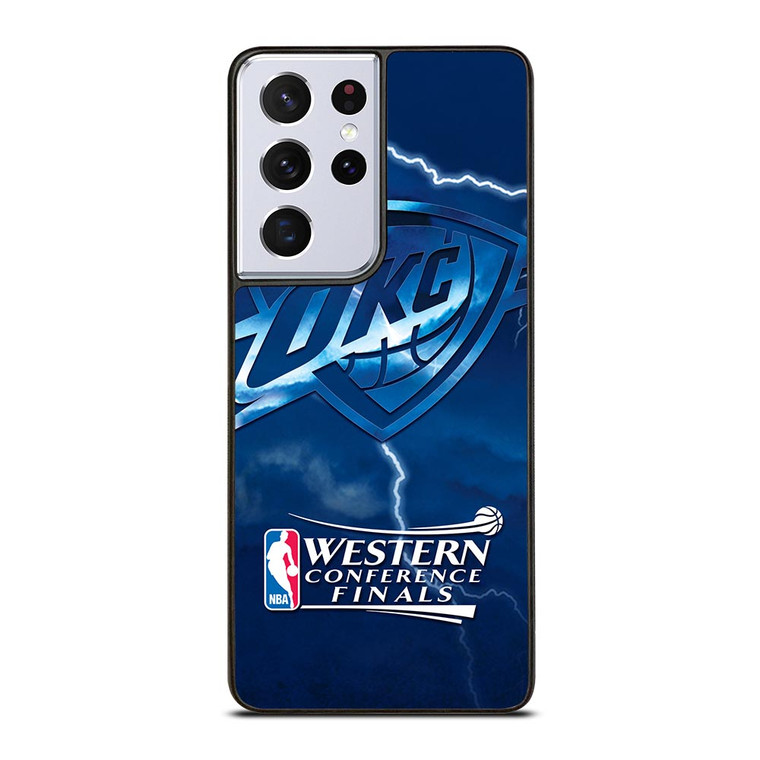 OKLAHOMA CITY THUNDER BASKETBALL Samsung Galaxy S21 Ultra Case OKLAHOMA CITY THUNDER BASKETBALL Samsung Galaxy S21 Ultra Case