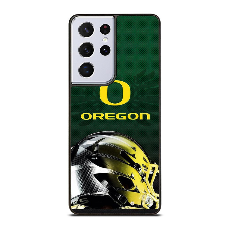 OREGON DUCKS FOOTBAL HELMET Samsung Galaxy S21 Ultra Case OREGON DUCKS FOOTBAL HELMET Samsung Galaxy S21 Ultra Case