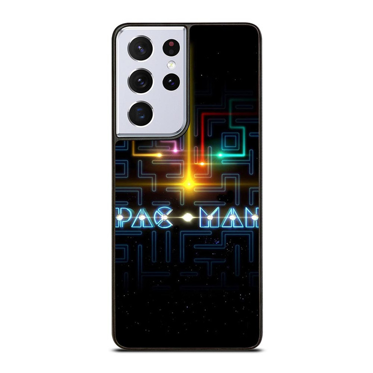 PAC MAN SPACE GAMES Samsung Galaxy S21 Ultra Case