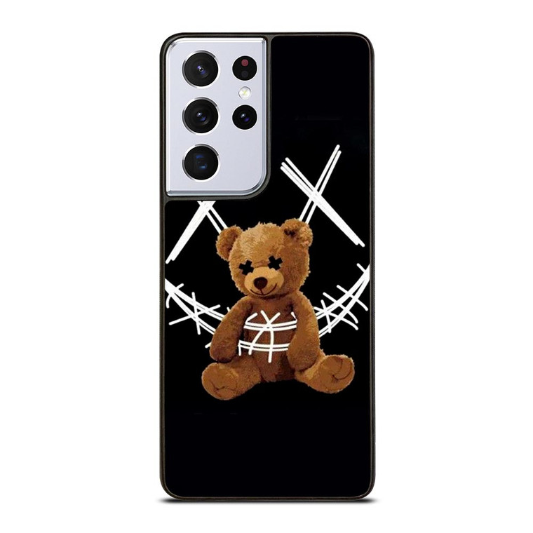 PALM ANGELS DEAD BEAR Samsung Galaxy S21 Ultra Case PALM ANGELS DEAD BEAR Samsung Galaxy S21 Ultra Case