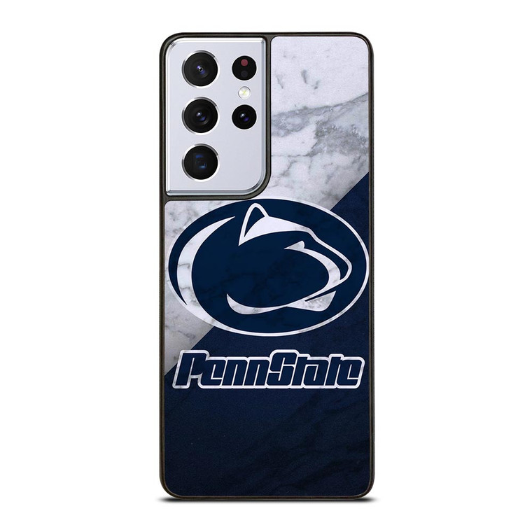 PENN STATE NITTANY LIONS MARBLE Samsung Galaxy S21 Ultra Case PENN STATE NITTANY LIONS MARBLE Samsung Galaxy S21 Ultra Case