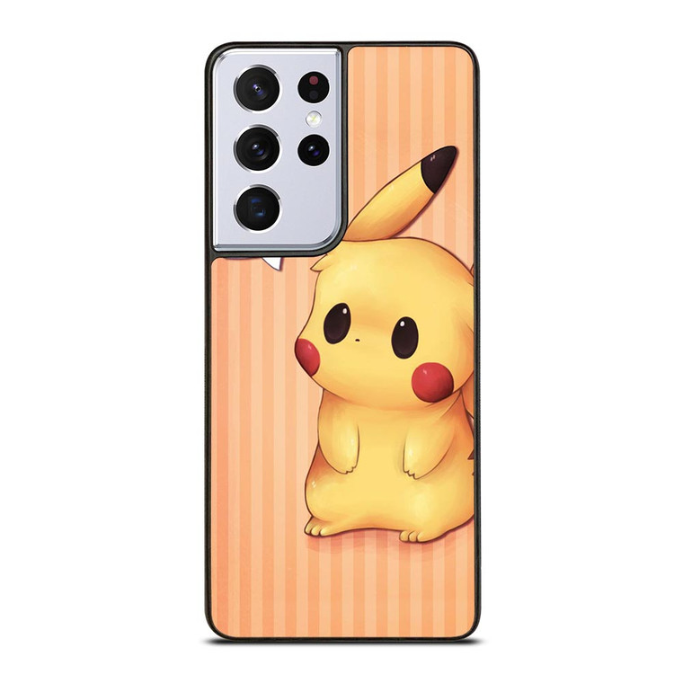 PIKACHU POKEMON LOVE SIGN Samsung Galaxy S21 Ultra Case