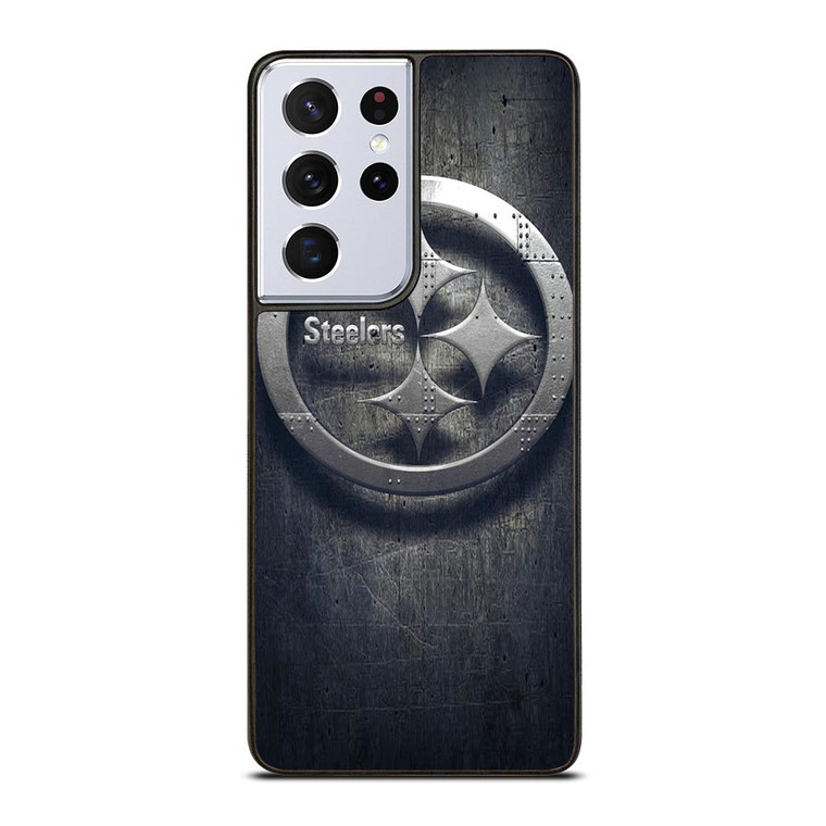 PITTSBURGH STEELERS METAL Samsung Galaxy S21 Ultra Case
