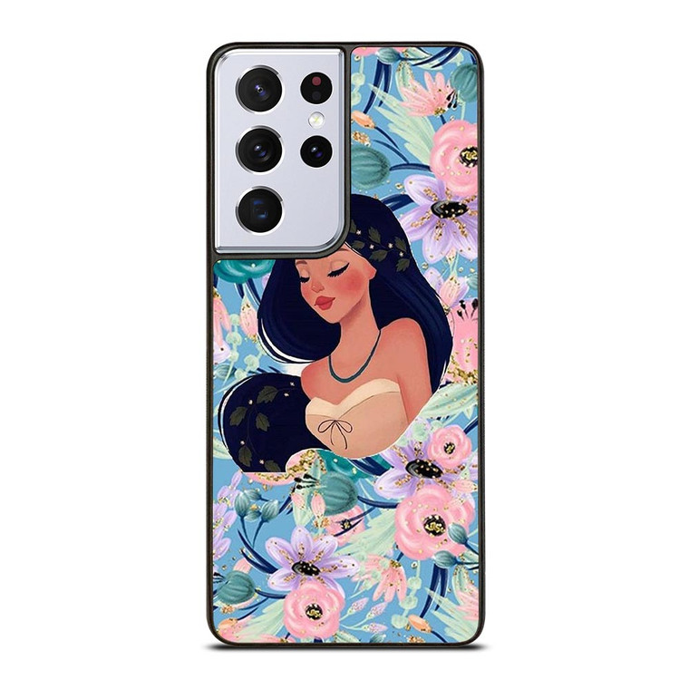 POCAHONTAS FLORAL Samsung Galaxy S21 Ultra Case