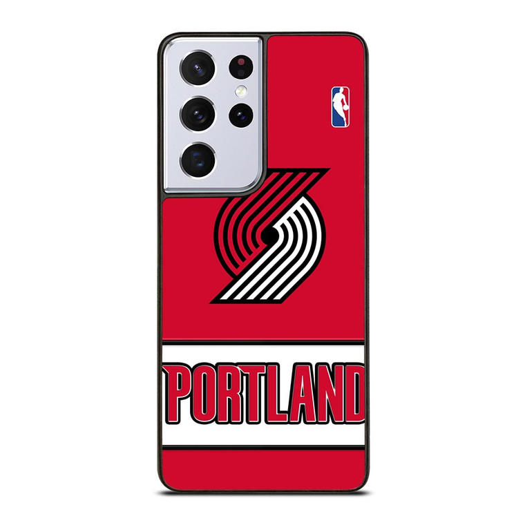 PORTLAND BLAZERS NIKE NBA Samsung Galaxy S21 Ultra Case