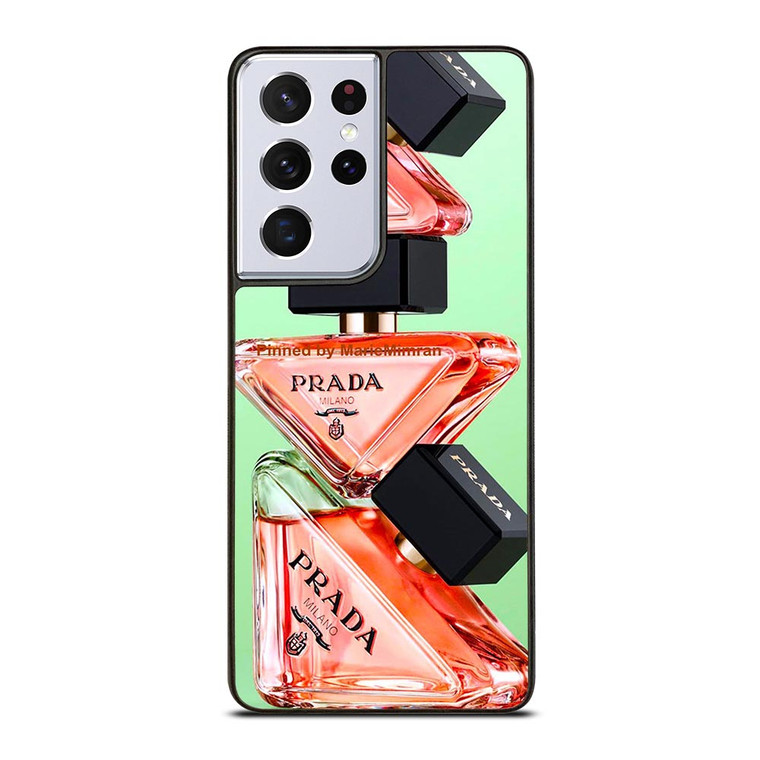 PRADA MILANO PERFUME Samsung Galaxy S21 Ultra Case