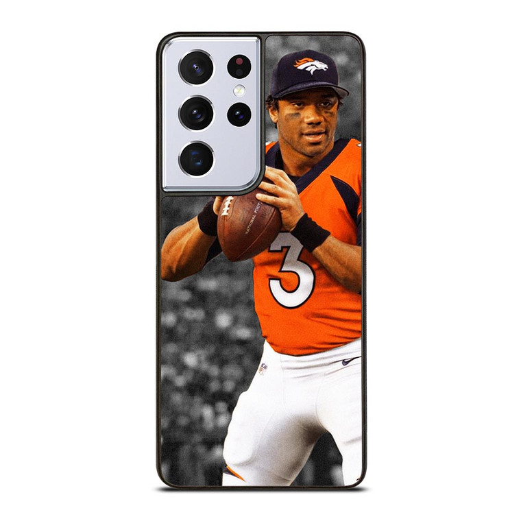 RUSSEL WILSON DENVER BRONCOS NFL Samsung Galaxy S21 Ultra Case RUSSEL WILSON DENVER BRONCOS NFL Samsung Galaxy S21 Ultra Case