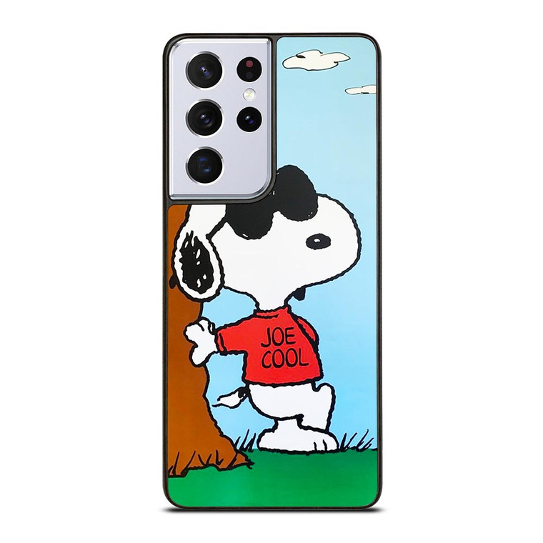 SNOOPY JOE COOL CARTOON Samsung Galaxy S21 Ultra Case SNOOPY JOE COOL CARTOON Samsung Galaxy S21 Ultra Case