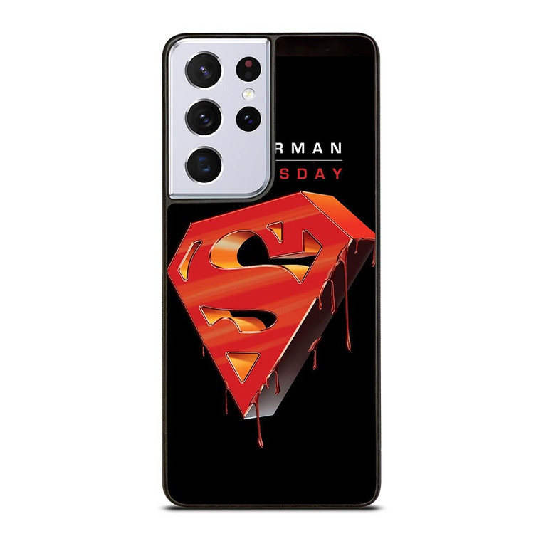 SUPERMAN DOOMSDAY LOGO Samsung Galaxy S21 Ultra Case
