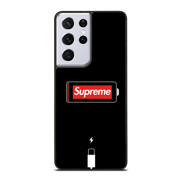 SUPREME PHONE LOW BATTERY Samsung Galaxy S21 Ultra Case