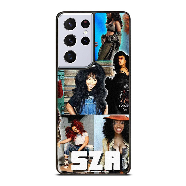 SZA FEMALE SINGER COLLAGE Samsung Galaxy S21 Ultra Case