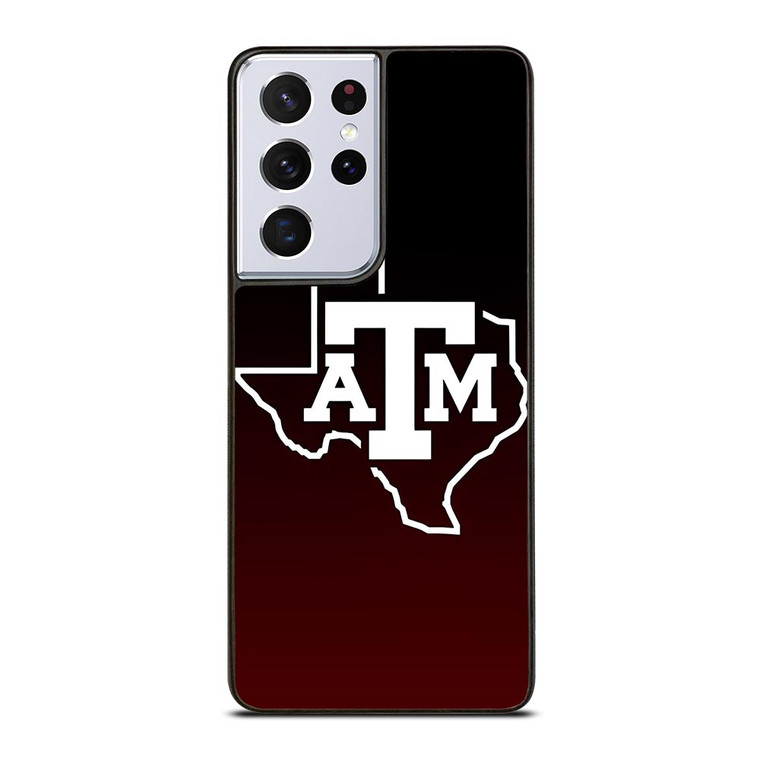TEXAS A&M AGGIES FOOTBALL SYMBOL Samsung Galaxy S21 Ultra Case