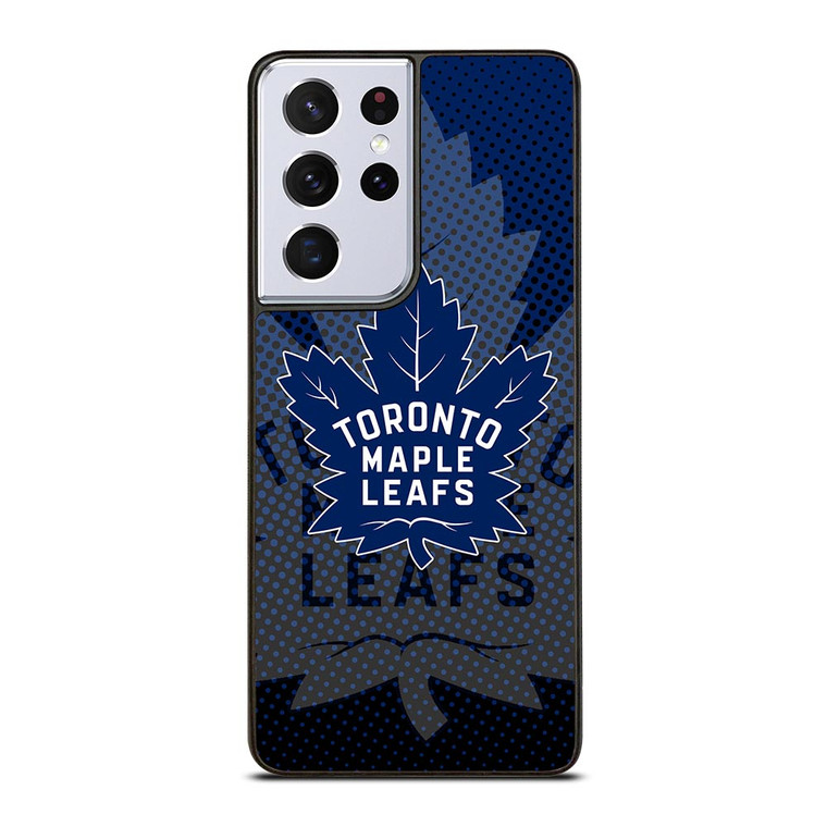 TORONTO MAPLE LEAFS HALFTONE NHL Samsung Galaxy S21 Ultra Case TORONTO MAPLE LEAFS HALFTONE NHL Samsung Galaxy S21 Ultra Case