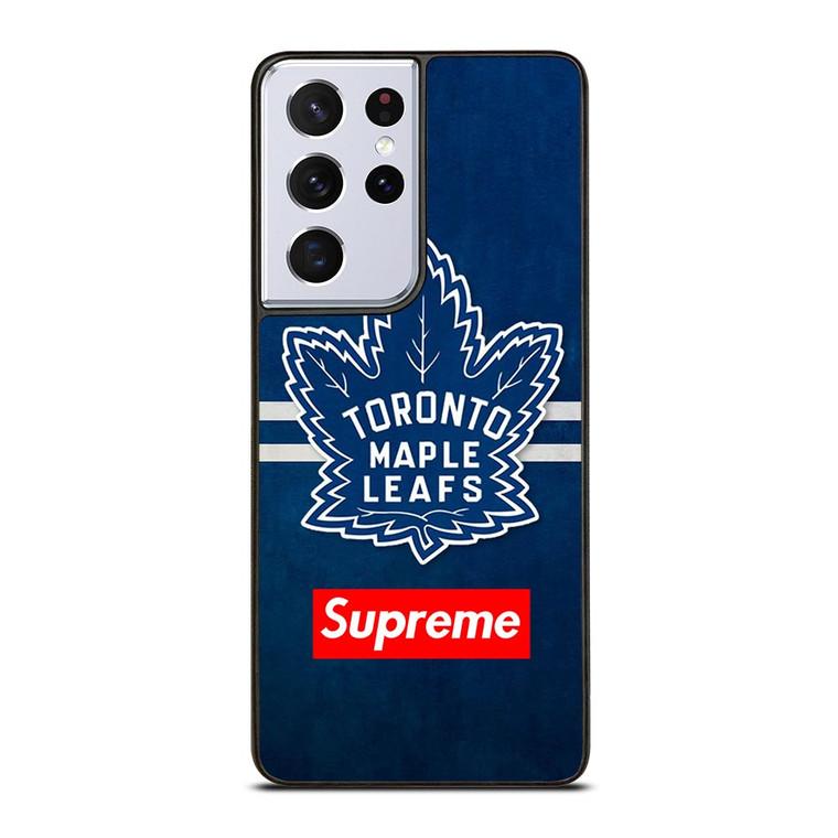 TORONTO MAPLE LEAFS SUPREME Samsung Galaxy S21 Ultra Case TORONTO MAPLE LEAFS SUPREME Samsung Galaxy S21 Ultra Case