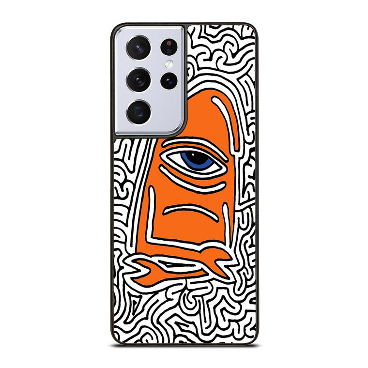 TOY MACHINE SKATEBOARD DOODLE Samsung Galaxy S21 Ultra Case