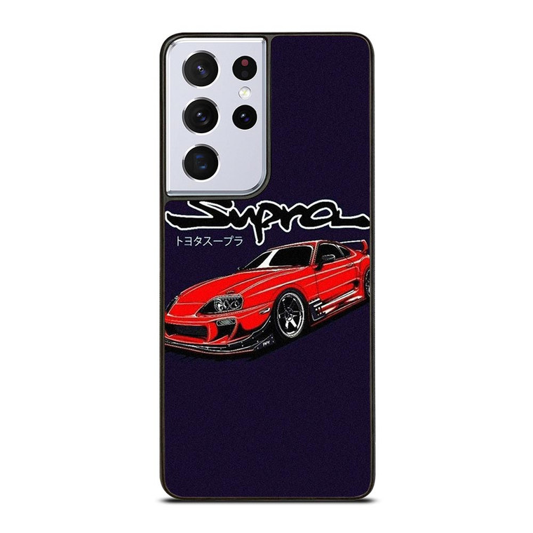 TOYOTA SUPRA JDM Samsung Galaxy S21 Ultra Case TOYOTA SUPRA JDM Samsung Galaxy S21 Ultra Case