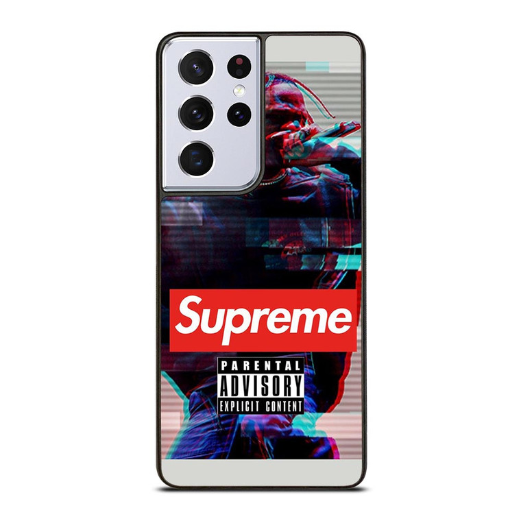 TRAVIS SCOTT SUPREME Samsung Galaxy S21 Ultra Case TRAVIS SCOTT SUPREME Samsung Galaxy S21 Ultra Case