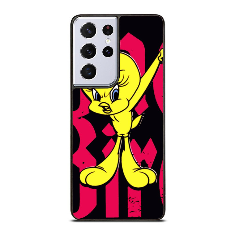 TWEETY BIRD ART Looney Tunes Samsung Galaxy S21 Ultra Case TWEETY BIRD ART Looney Tunes Samsung Galaxy S21 Ultra Case