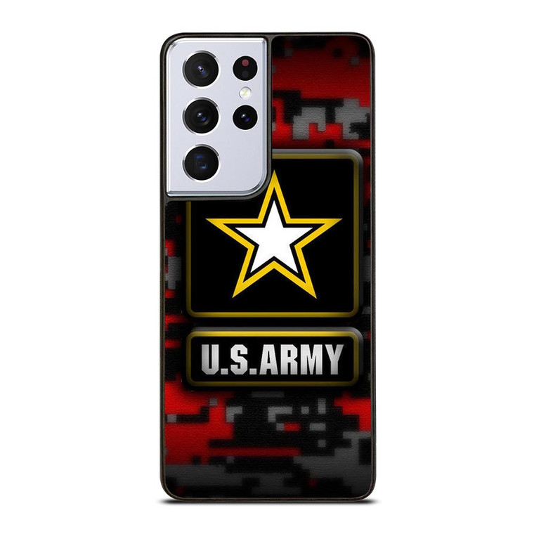 US ARMY CAMO LOGO Samsung Galaxy S21 Ultra Case US ARMY CAMO LOGO Samsung Galaxy S21 Ultra Case