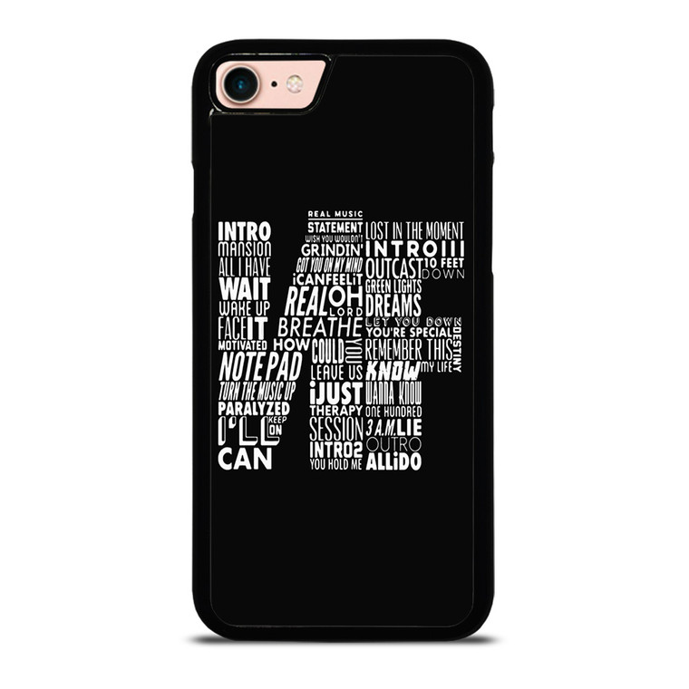 NF WORD COLLABORATION LOGO iPhone 8 Case