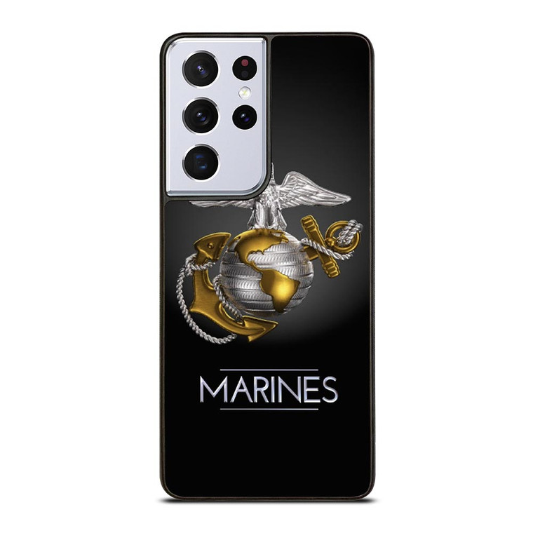USMC US MARINES CORP EMBLEM Samsung Galaxy S21 Ultra Case USMC US MARINES CORP EMBLEM Samsung Galaxy S21 Ultra Case
