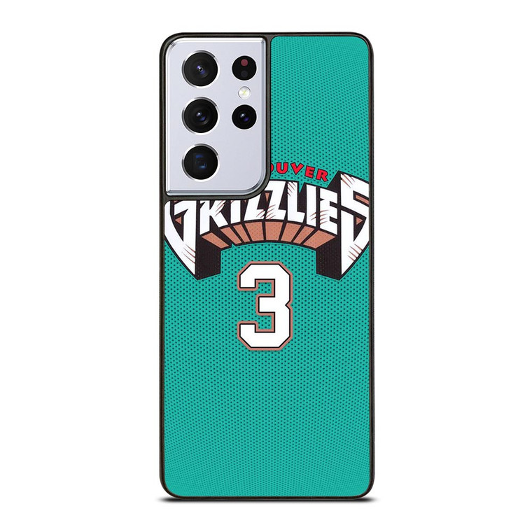 VANCOUVER GRIZZLIES 3 JERSEY Samsung Galaxy S21 Ultra Case