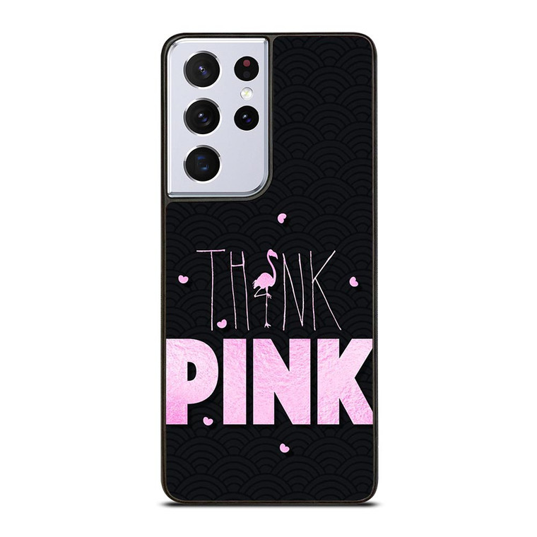 VICTORIA'S SECRET THINK PINK LOGO Samsung Galaxy S21 Ultra Case VICTORIA'S SECRET THINK PINK LOGO Samsung Galaxy S21 Ultra Case