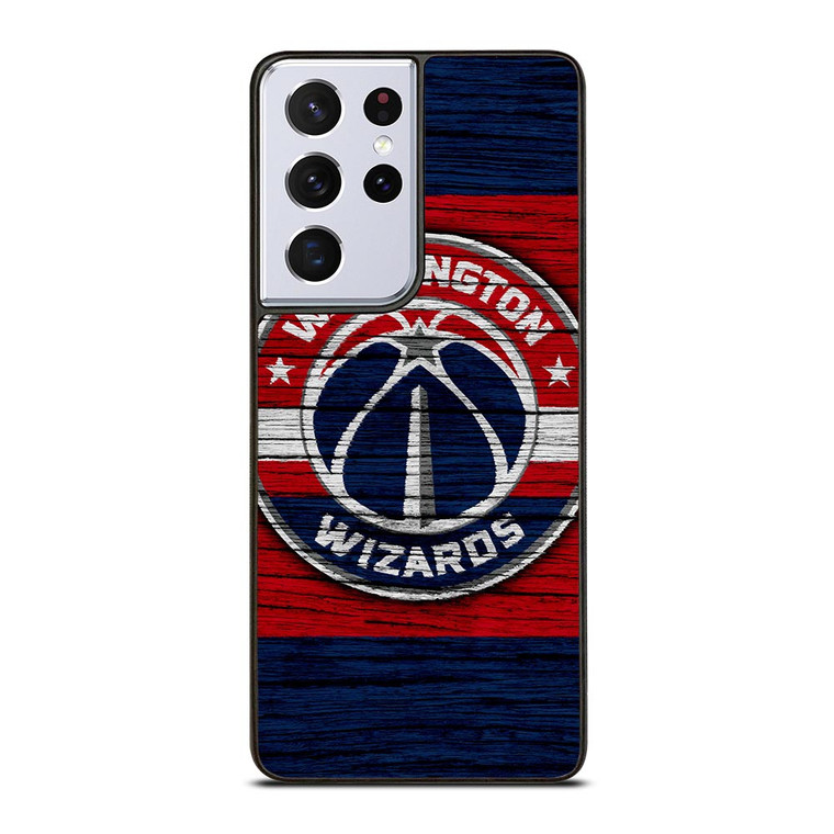 WASHINGTON WIZARDS WOODEN LOGO Samsung Galaxy S21 Ultra Case