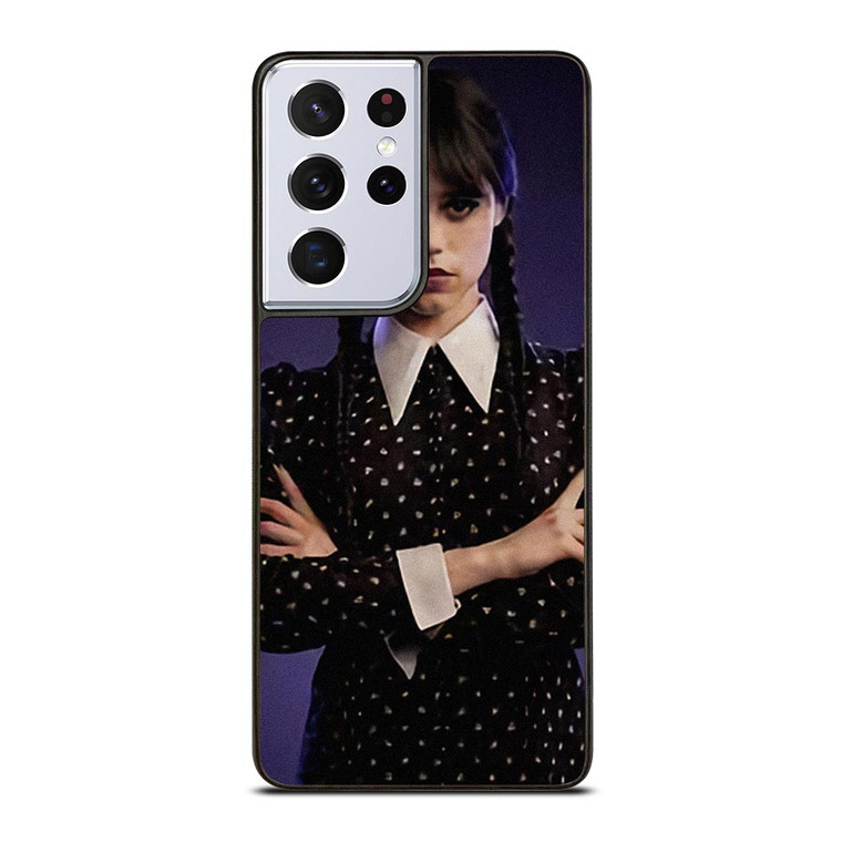 WEDNESDAY ADDAMS JENNA ORTEGA Samsung Galaxy S21 Ultra Case