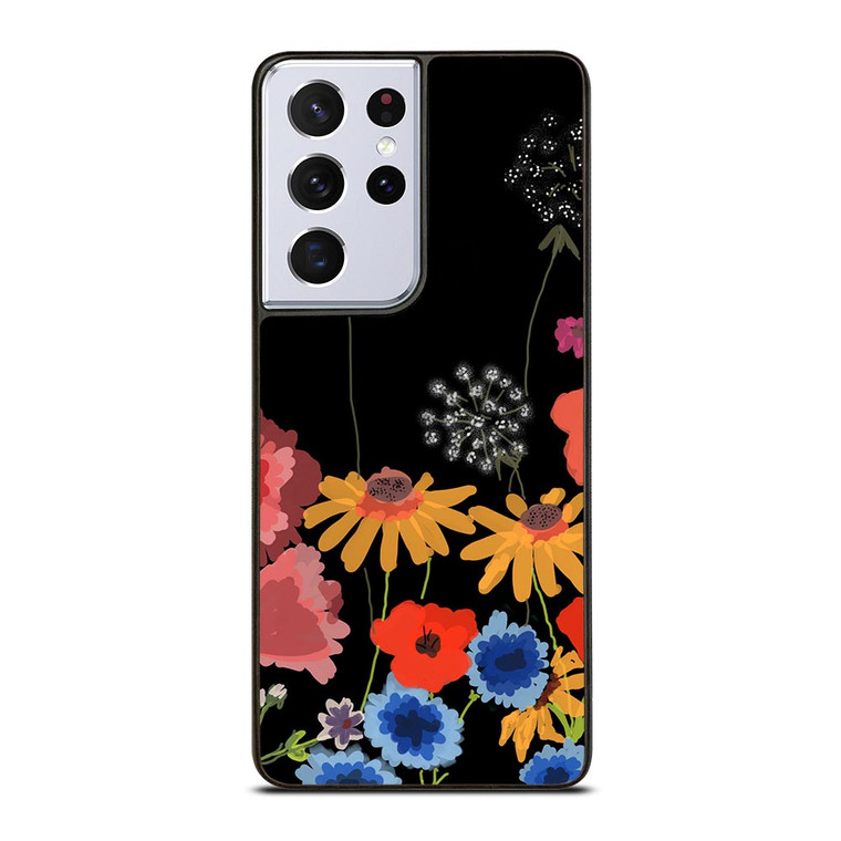 WILDFLOWER FLOWER Samsung Galaxy S21 Ultra Case