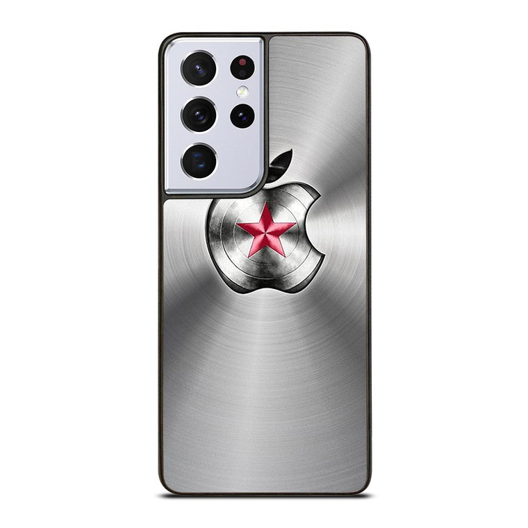 WINTER SOLDIER APPLE LOGO Samsung Galaxy S21 Ultra Case WINTER SOLDIER APPLE LOGO Samsung Galaxy S21 Ultra Case