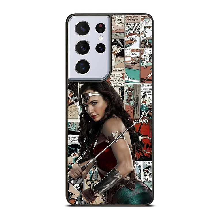 WONDER WOMAN COMIC Samsung Galaxy S21 Ultra Case