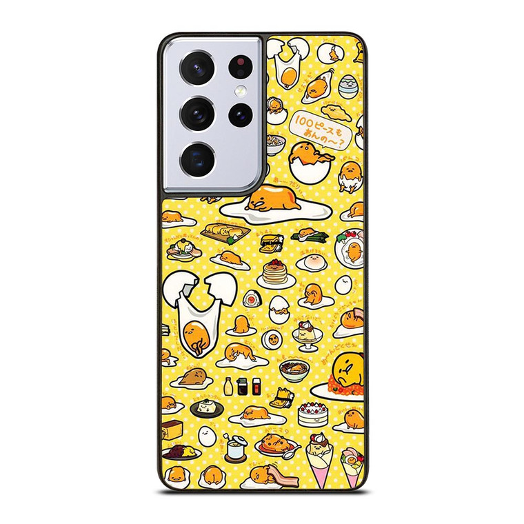 YELLOW GUDETAMA LAZY EGG Samsung Galaxy S21 Ultra Case YELLOW GUDETAMA LAZY EGG Samsung Galaxy S21 Ultra Case