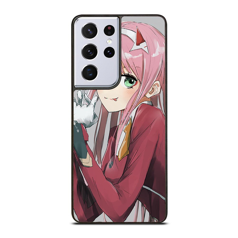 ZERO TWO CUTE DARLING IN FRANXX ANIME Samsung Galaxy S21 Ultra Case ZERO TWO CUTE DARLING IN FRANXX ANIME Samsung Galaxy S21 Ultra Case