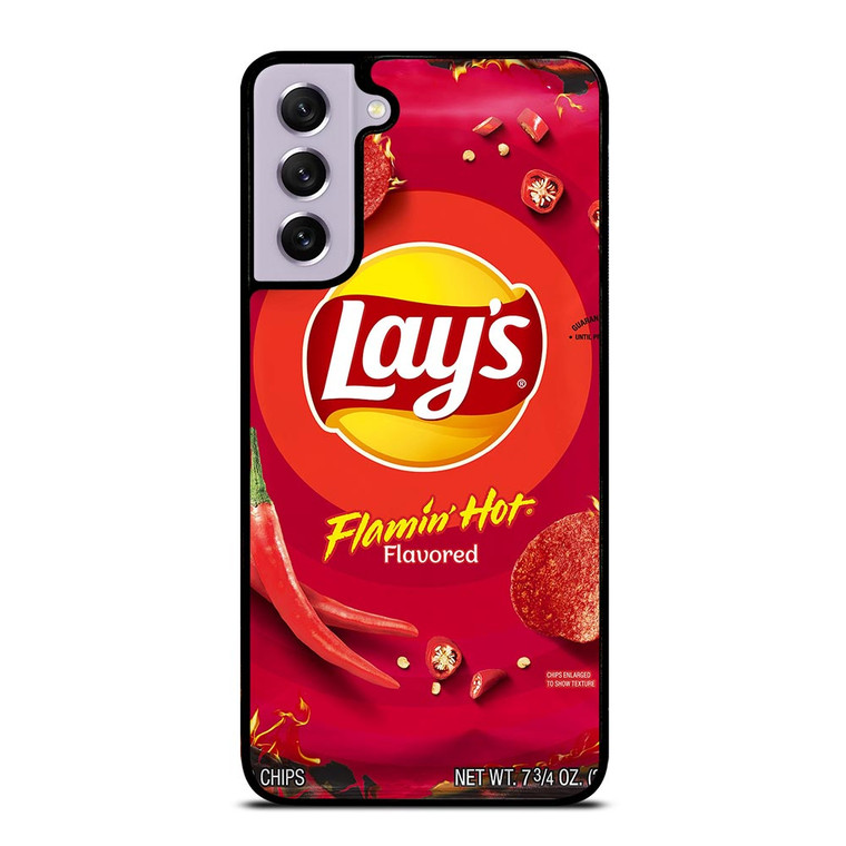 LAYS CHIPS FLAMIN HOT FLAVORED Samsung Galaxy S21 FE Case