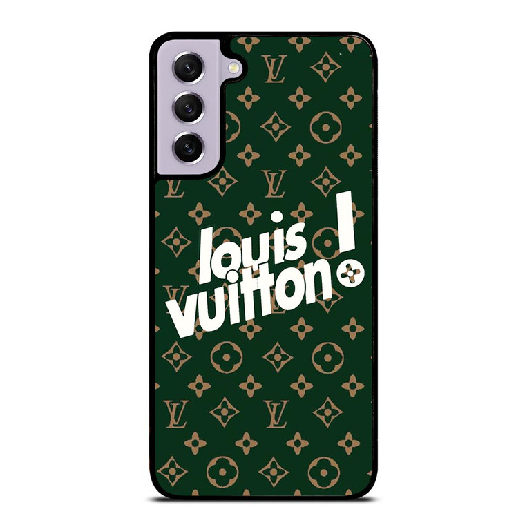 LOUIS VUITTON GREEN LOGO Samsung Galaxy S21 FE Case