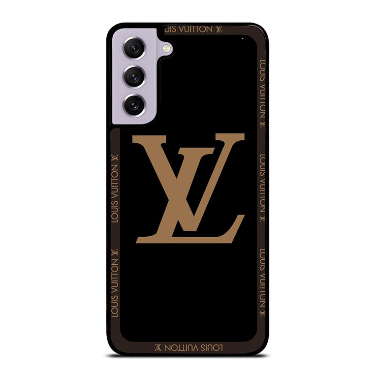 LOUIS VUITTON ROUND BLACK Samsung Galaxy S21 FE Case