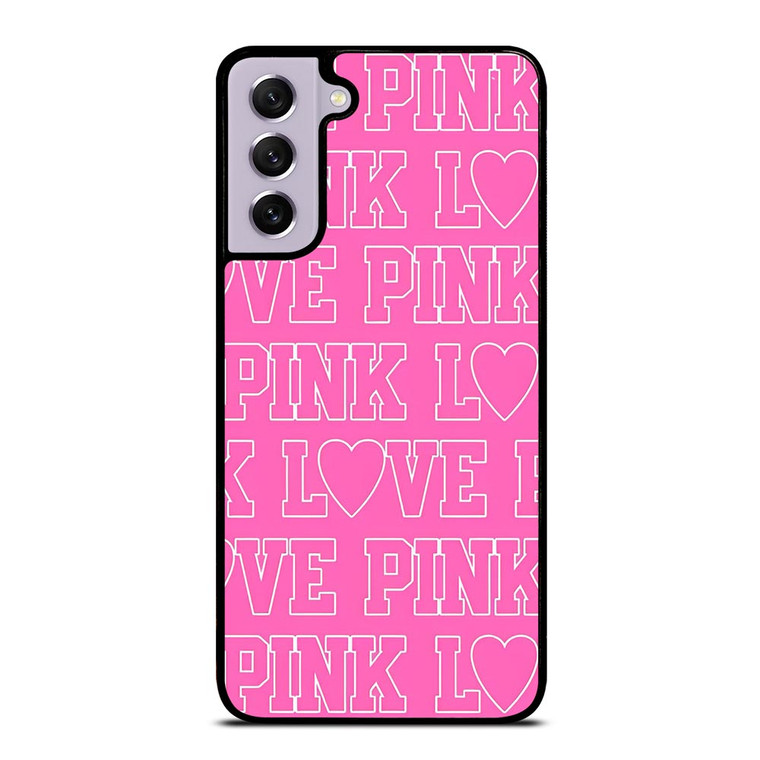 LOVE PINK VICTORIA SECRET Samsung Galaxy S21 FE Case