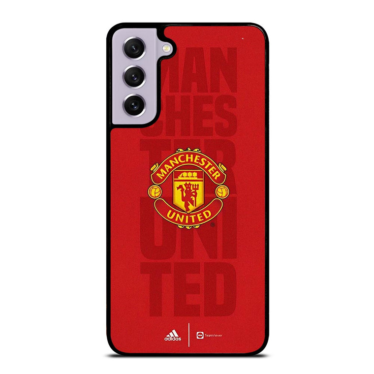 MANCHESTER UNITED FC ADIDAS LOGO Samsung Galaxy S21 FE Case