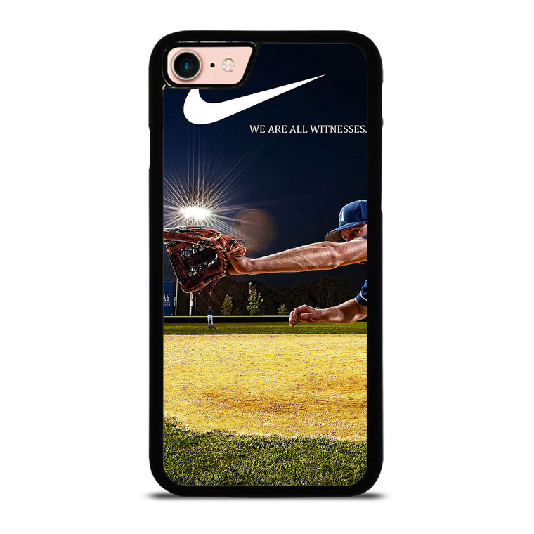 NIKE LOGO WE ARE ALL WITNESSES BASEBALL iPhone 8 Case