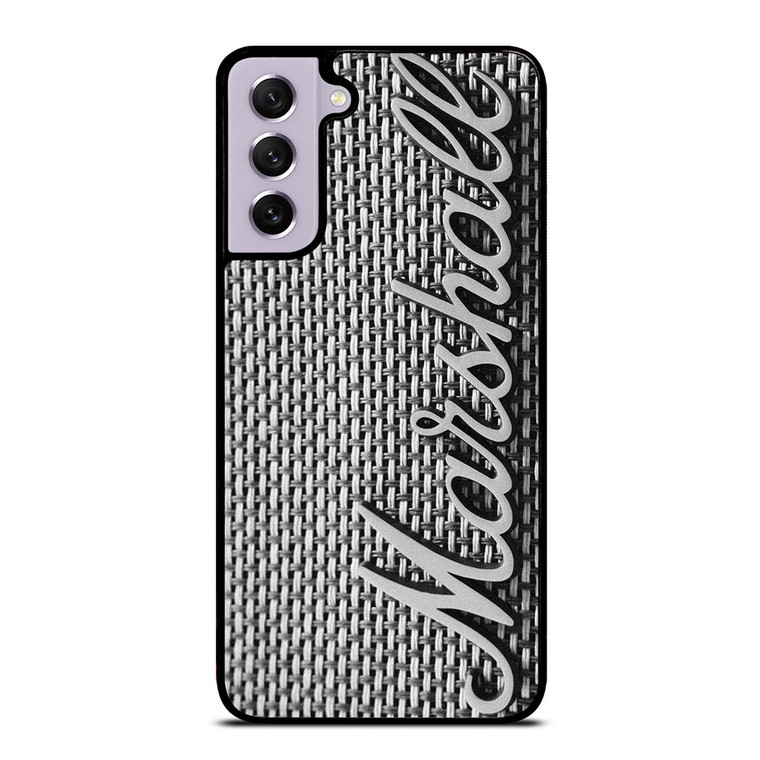MARSHALL AMPLIFIER METAL EMBLEM Samsung Galaxy S21 FE Case