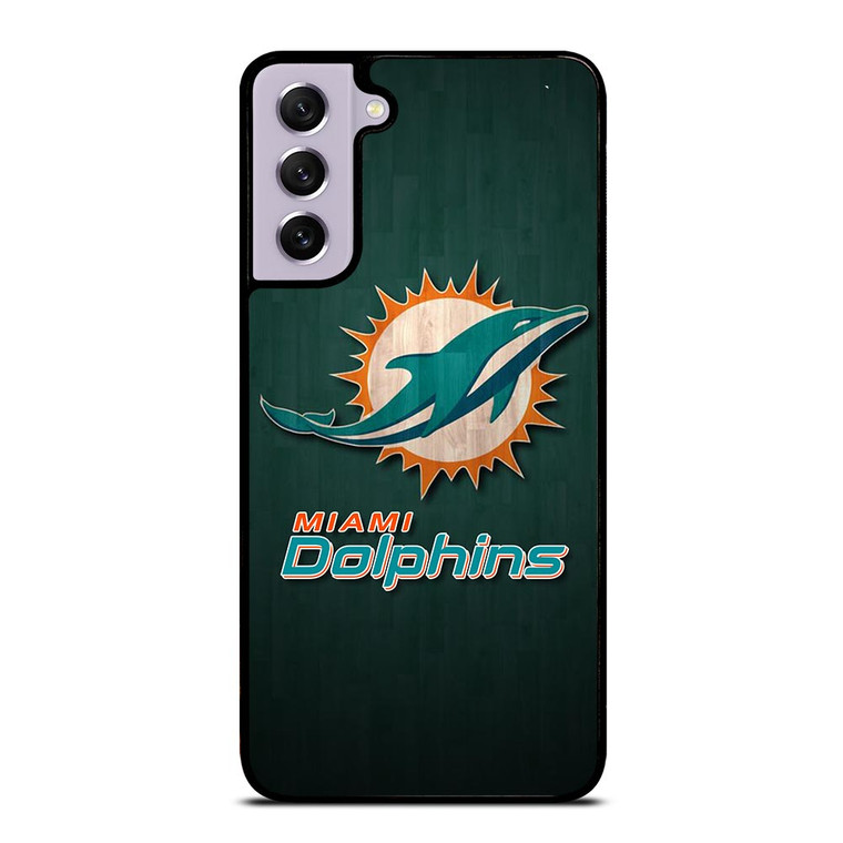 MIAMI DOLPHINS WOODEN LOGO Samsung Galaxy S21 FE Case MIAMI DOLPHINS WOODEN LOGO Samsung Galaxy S21 FE Case