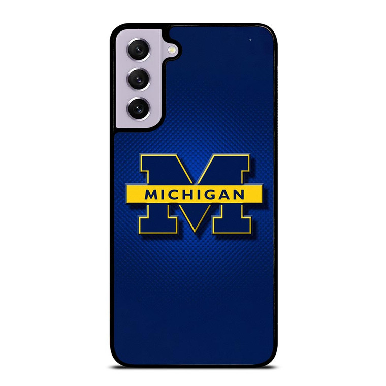 MICHIGAN WOLVERINES NFL LOGO Samsung Galaxy S21 FE Case MICHIGAN WOLVERINES NFL LOGO Samsung Galaxy S21 FE Case