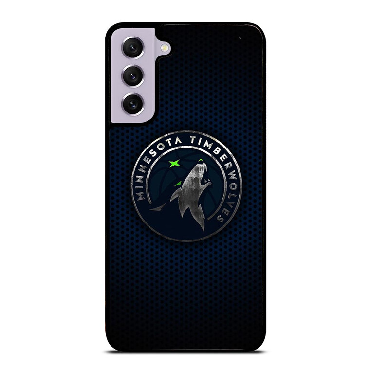 MINNESOTA TIMBERWOLVES BLUE CARBON Samsung Galaxy S21 FE Case MINNESOTA TIMBERWOLVES BLUE CARBON Samsung Galaxy S21 FE Case